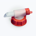 Auslaufhahn für D = 41 mm, 5 ltr. und 10 ltr. Kanister, rot 