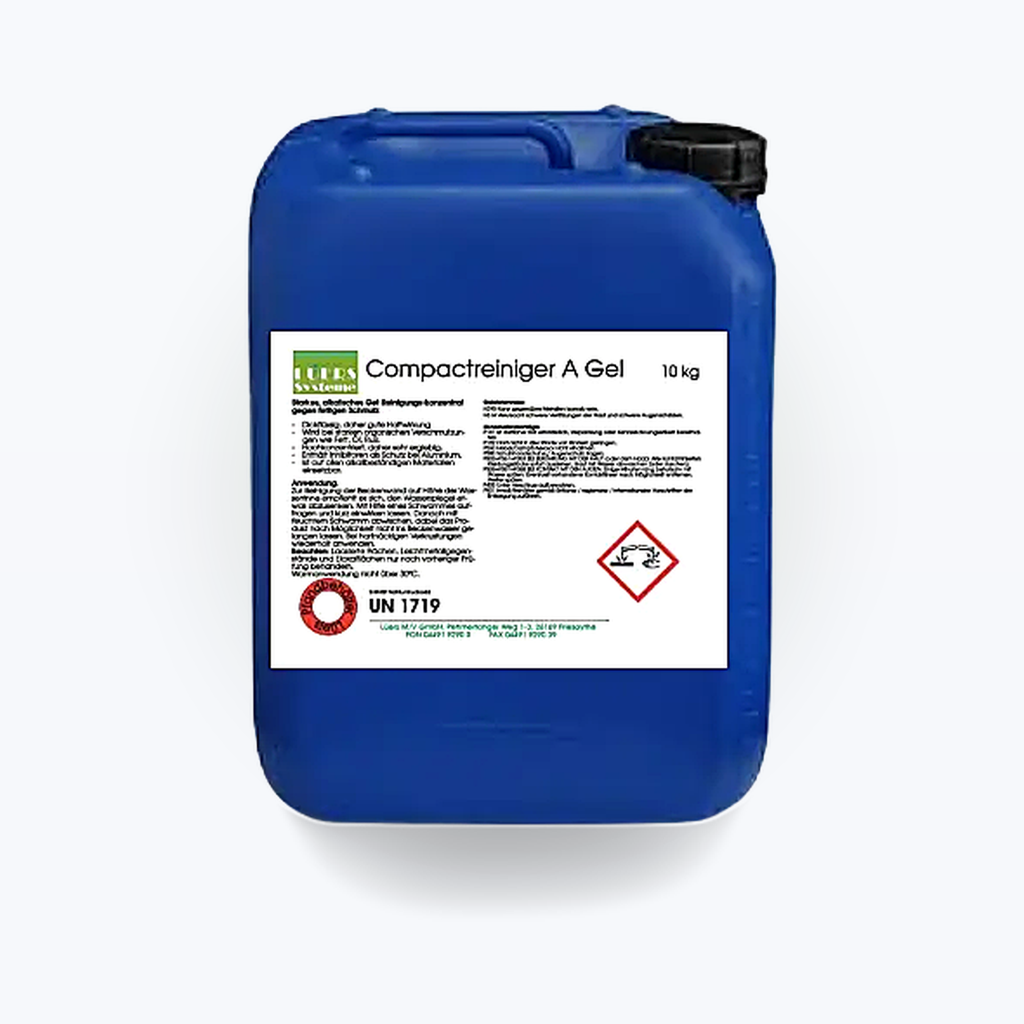 [010023010] Lüers Compactreiniger A Gel 10 kg