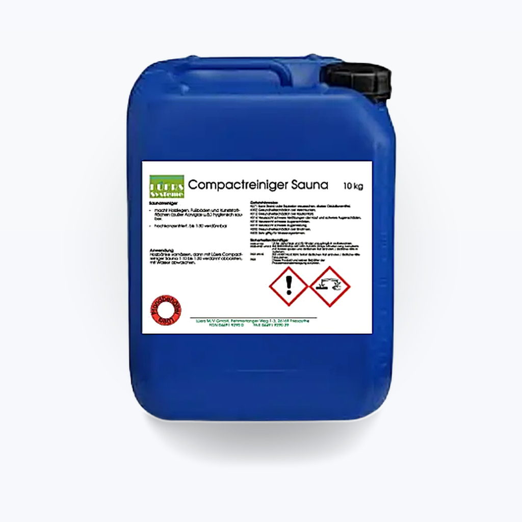 [010280010] Lüers Compactreiniger Sauna 10 kg