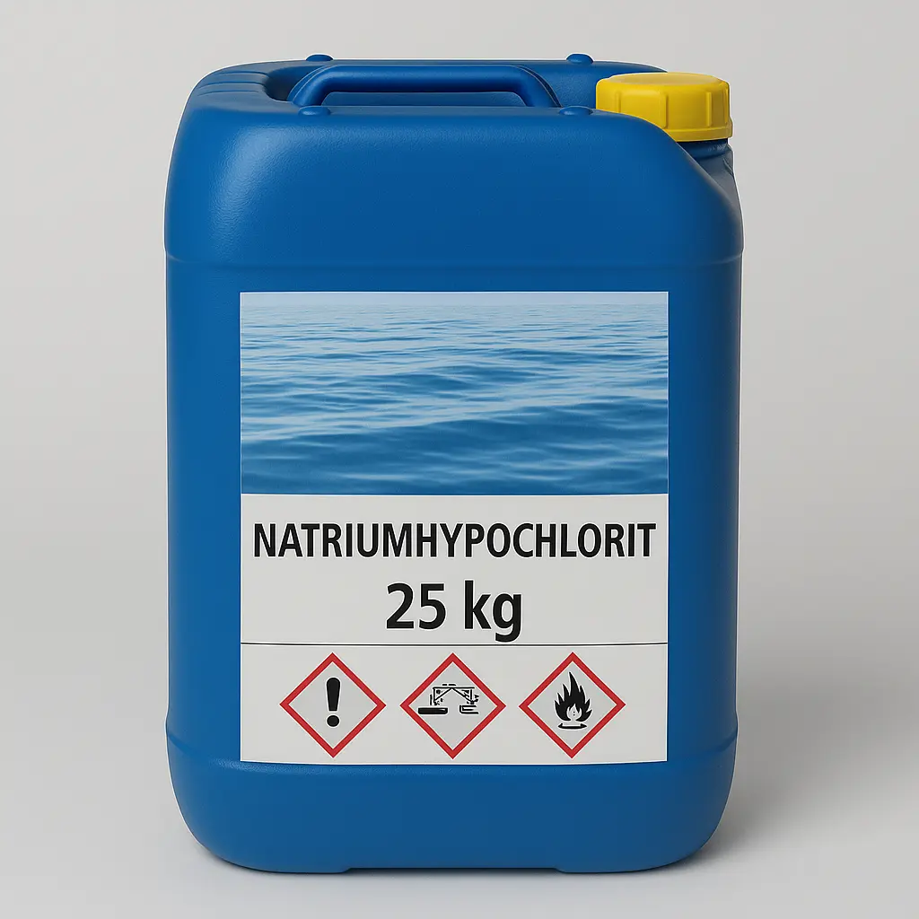 LÜERS Chlor flüssig, Natriumhypochlorit, 25 kg