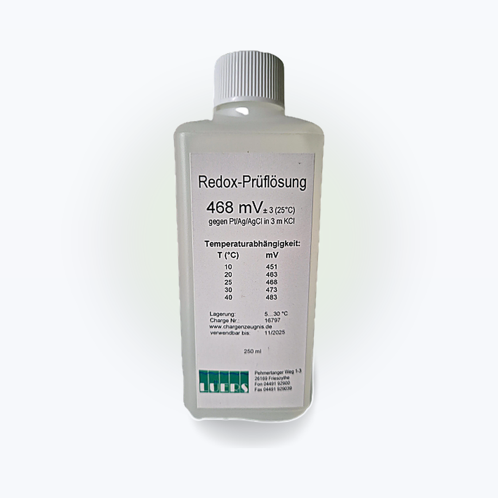 [080020080] LÜERS Pufferlösung Redox 468 mV, 250 ml