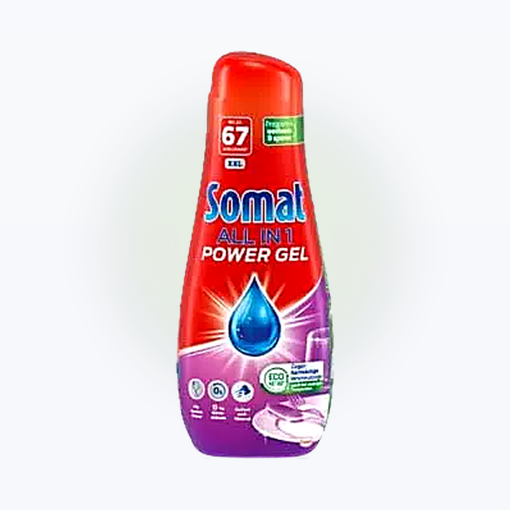 [100090706] Somat All in 1, Power Gel 6 x 67 Spülgänge, für kraftvolle Reinigung