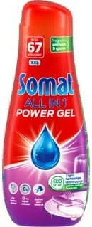 Somat All in 1, Power Gel 6 x 67 Spülgänge, für kraftvolle Reinigung